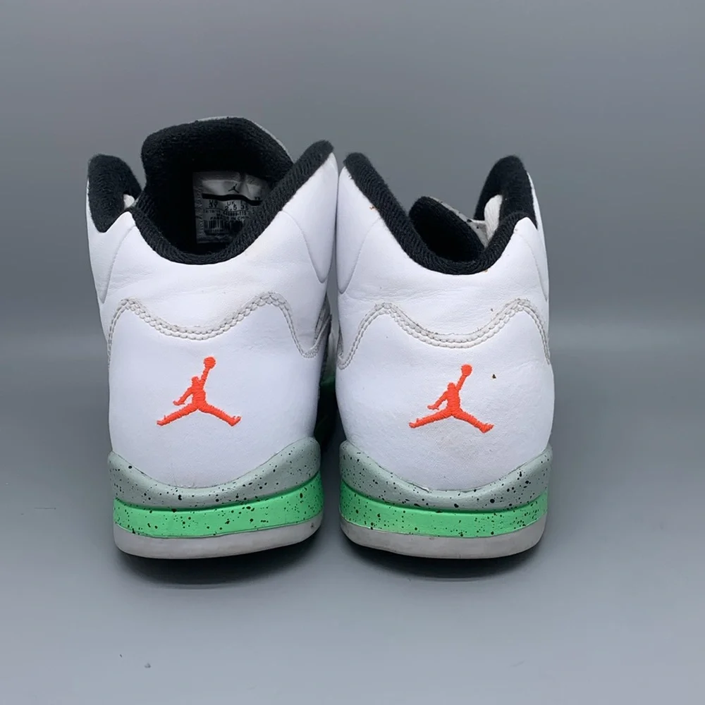 Jordan 5 Retro Poison Green‎ Shoes 440889-115 Youth Sz 3Y